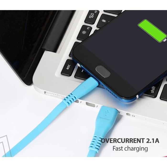 VIVAN CSM100 Kabel Data Micro USB Fast Charging 2.4A Data Cable for Android - Garansi Resmi 1 Tahun
