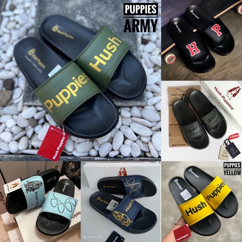 [KATALOG 6] Sandal Hush Puppies pria wanita/ sendal santai