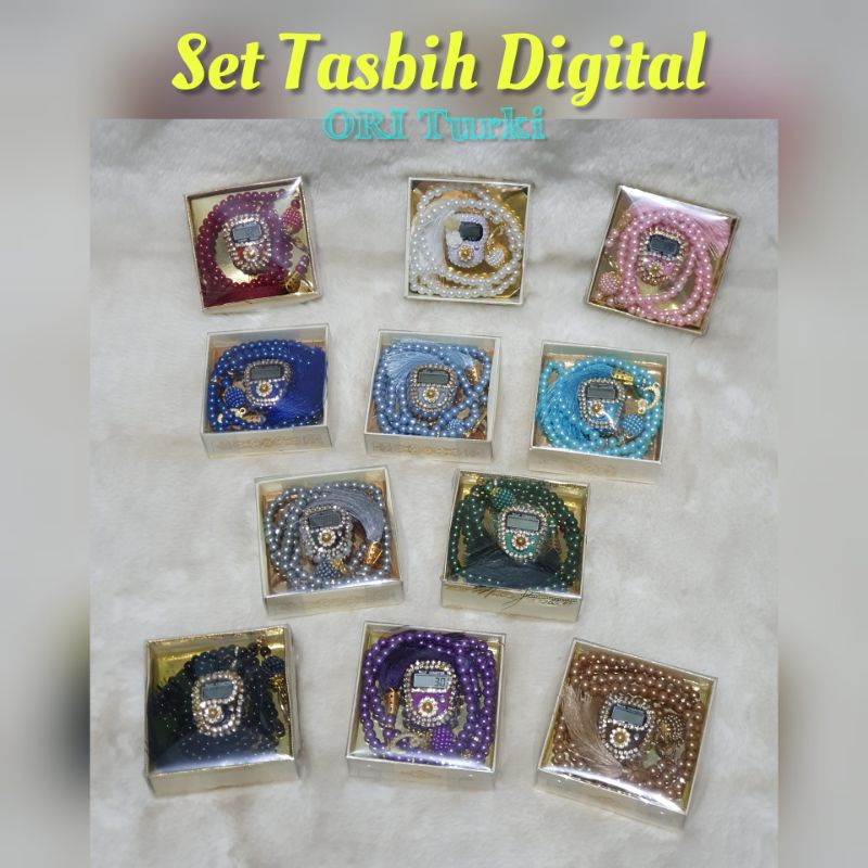 Set Tasbih Digital Turki