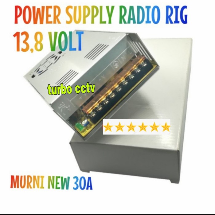 Power Supply 13.8V 30A Power Supply Radio Rig