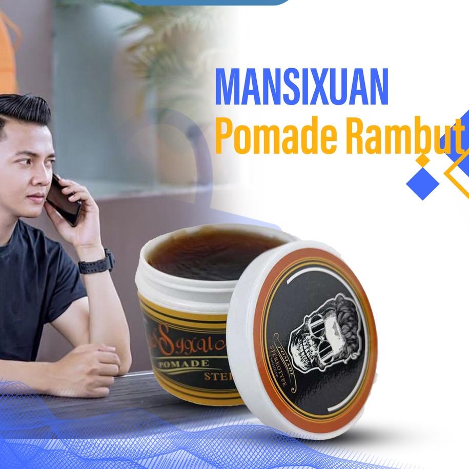 READY Pomade Rambut Klimis Minyak Rambut Pomed Terbaru Hair Oil Pria Terbaik ✿ 891