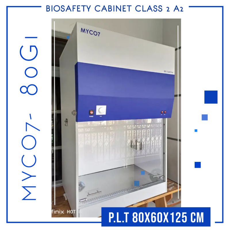BSC BIOSAFETY CABINET CLASS II A2 MYCO7-80G1