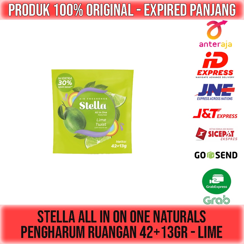 STELLA ALL IN ONE PARFUM GANTUNG PENGHARUM RUANGAN MOBIL 42gr