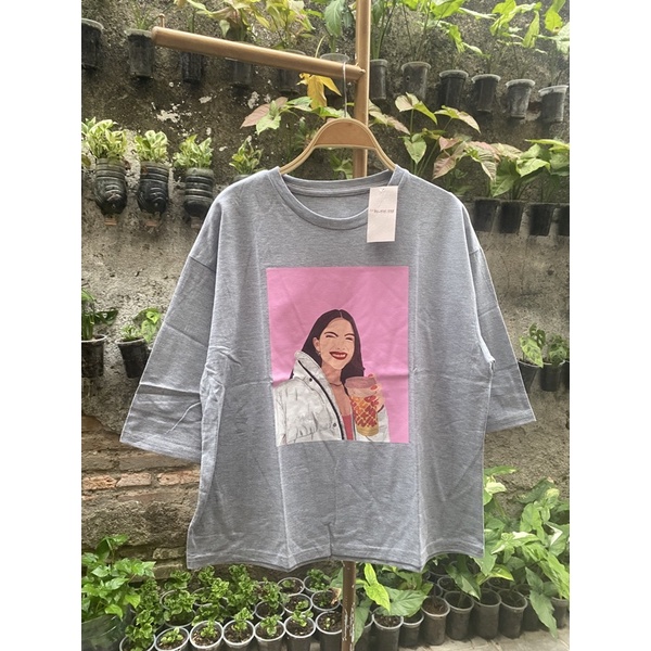 kaos siku kaos 7/8 kaos tumblr kaos oversize kaos karakter