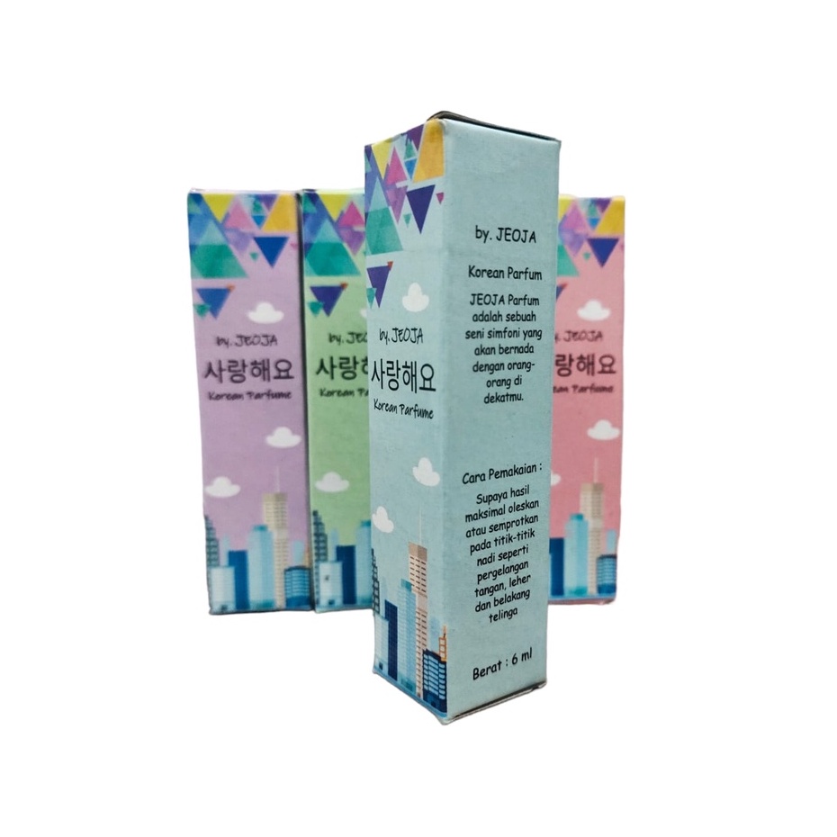 Korean Parfum Wanita Roll On 6ml Tahan Lama by. Jeoja Parfume