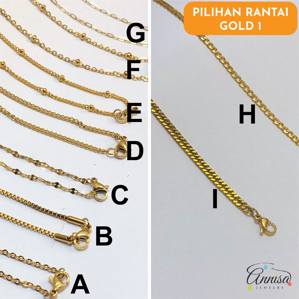Gelang Nama Plat grafir Gold / Silver