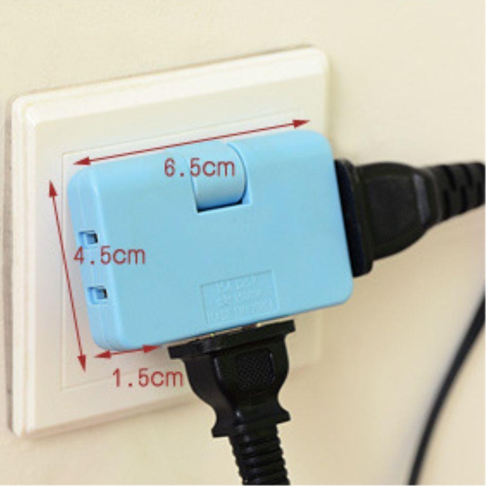 AUGUSTINA Colokan Listrik Creative High Quality Wall 3stop Kontak 2cabang US Plug Adapter