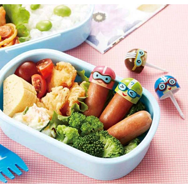 Tusukan Bento Helm / Torune Food Pick Helmet