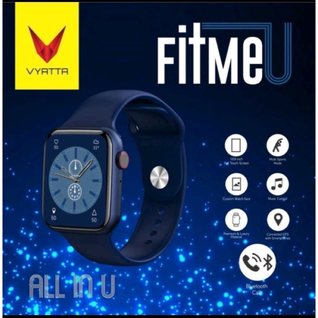 New VYATTA Fitme Up Smartwatch