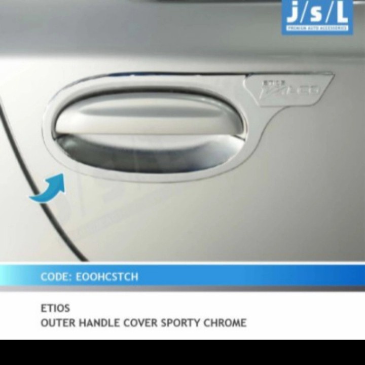 Outer handle Etios Valco chrome