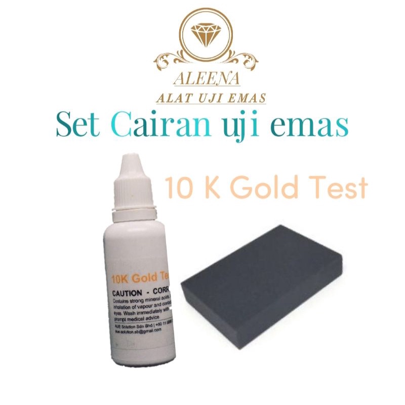 CAIRAN UJI EMAS 10K & BATU UJI EMAS