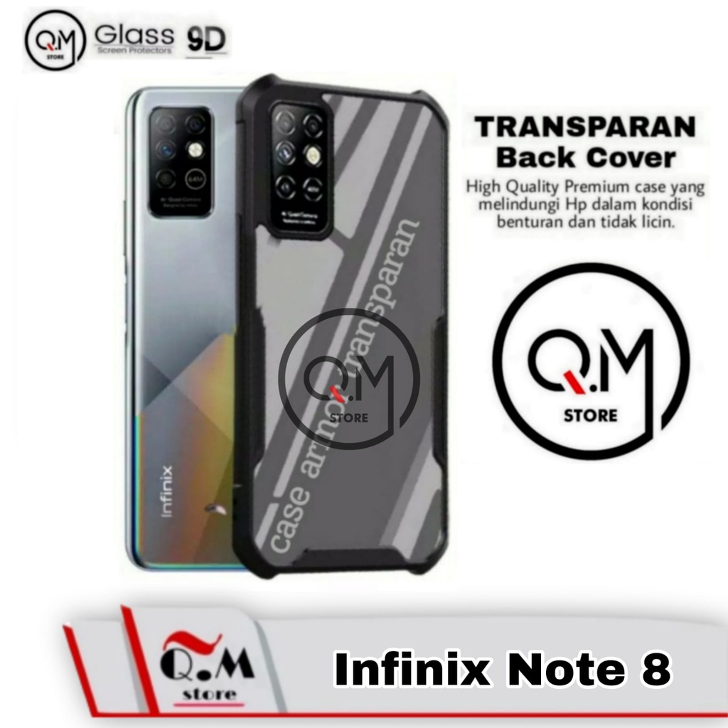 Case Infinix Note 8 Airbag Shockproof Transparent