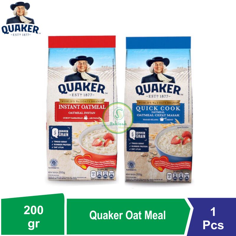 QUAKER Instant Oatmeal Cereal 200gr