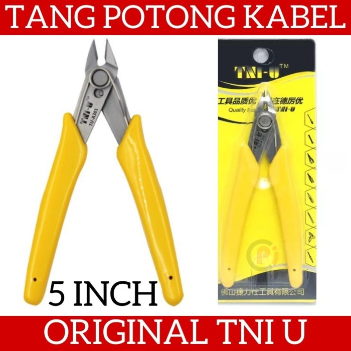 TNI-U TU A301 Tang Potong 5 inch Diagonal Pliers Cable Cutting