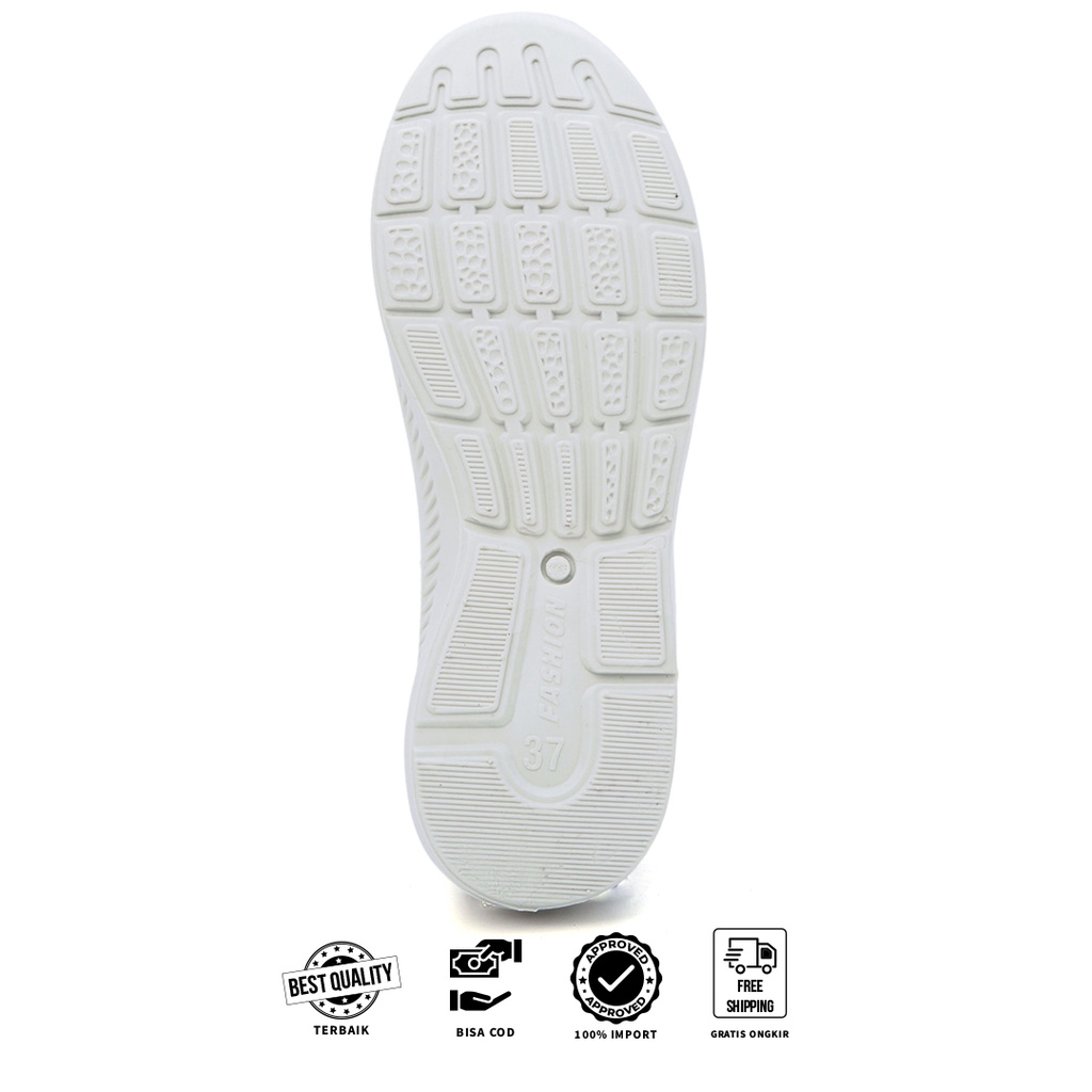 FREE KOTAK SEPATU!!! SALE!!! SEPATU SNEAKERS CEWEK TERLARIS - H5