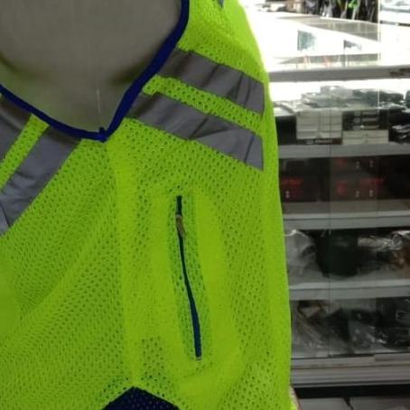 Rompi|Rompi Jaring Lantas Biru|Rompi Jaring Polantas kuning biru