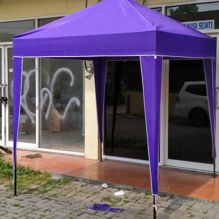 tenda cafe bongkar pasang 2x2 - Ungu