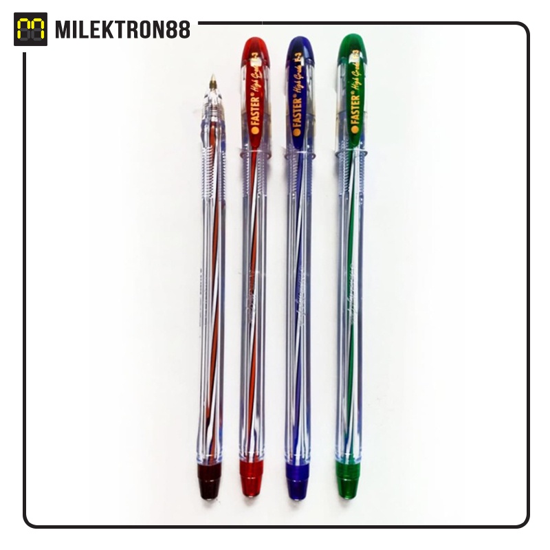 

FASTER Pulpen F3 Tip Point 0.5 mm Ballpoint