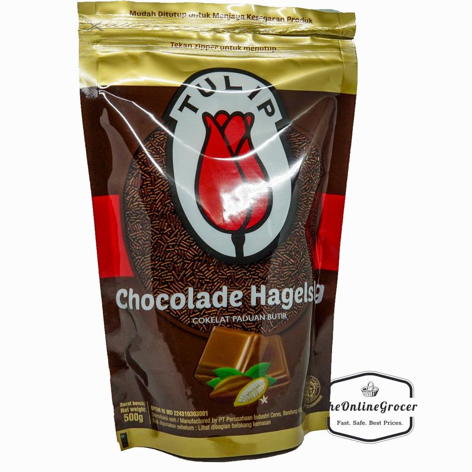 

Lagi Bagus--Tulip Chocolate Hagelslag 500gr - Meises Meses Coklat