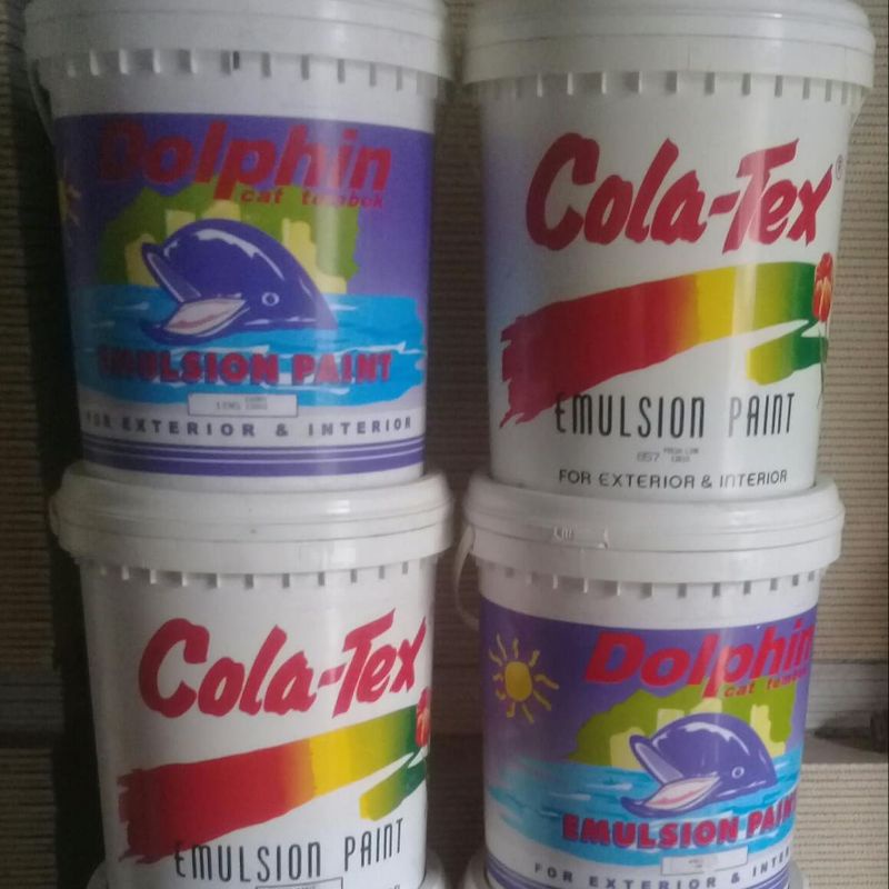 cat tembok 20kg. cat merk Dolphin