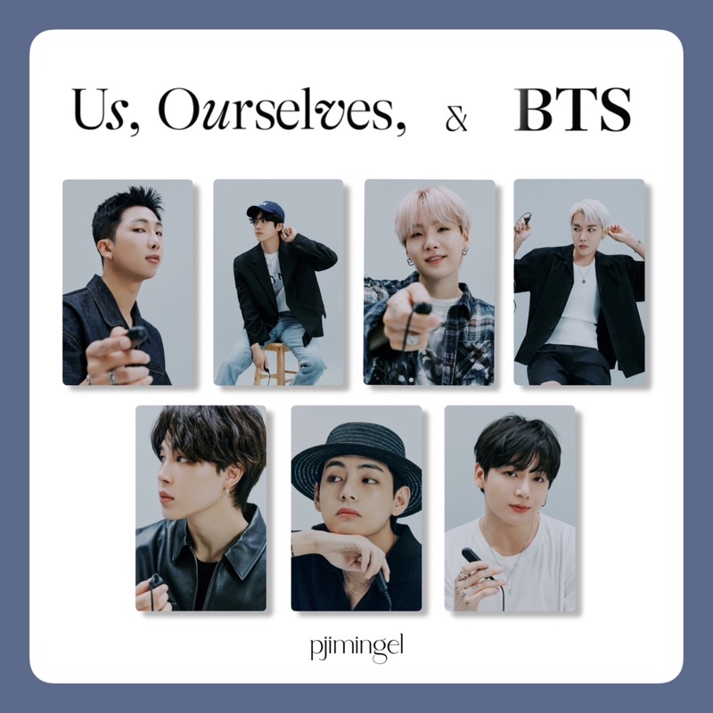 Photocard BTS Special 8 Photo-Folio Us, Ourself, &amp; BTS : ‘We’