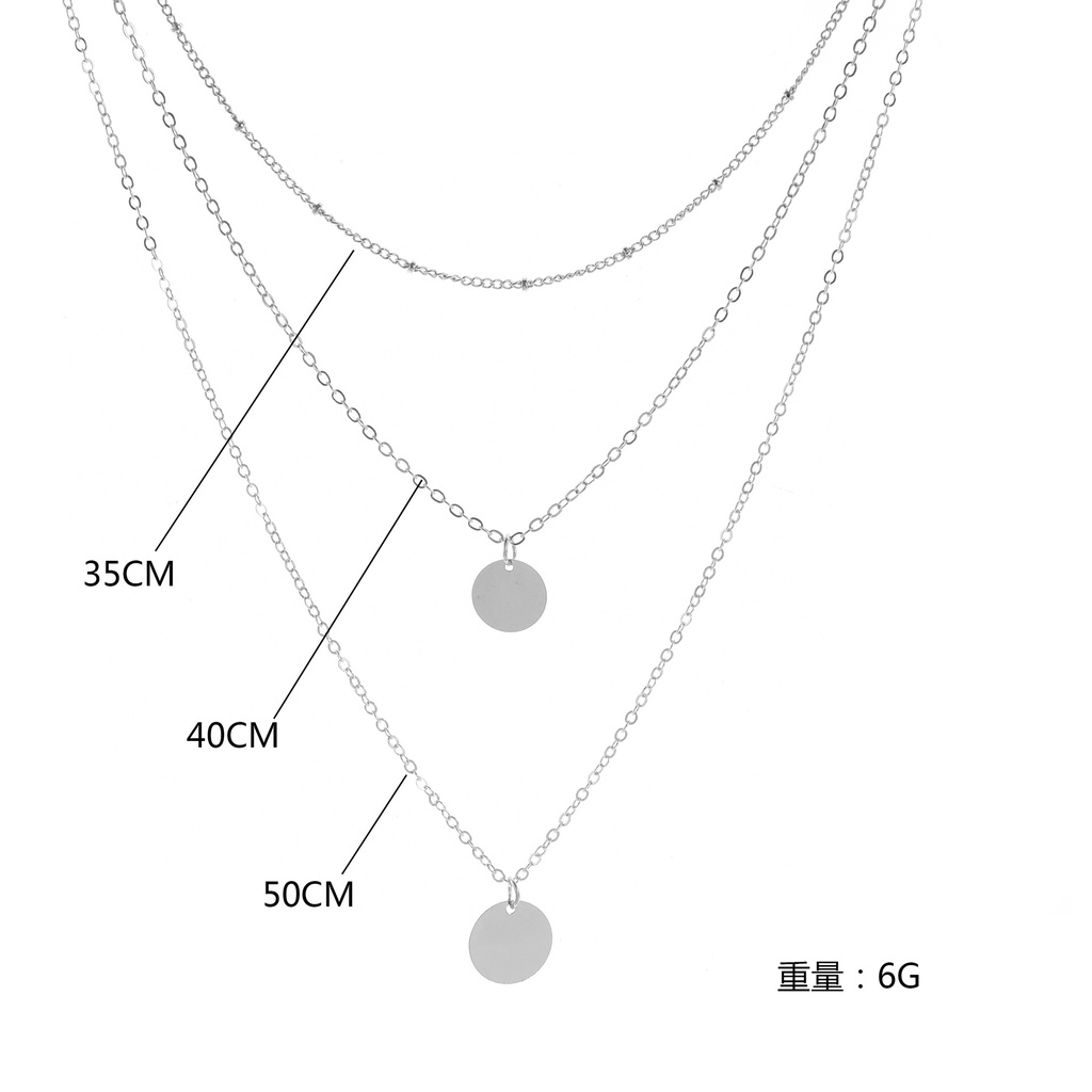 Kalung Multi Layer Bahan Tembaga