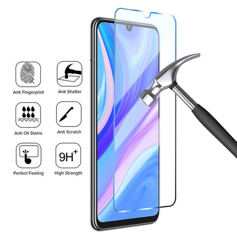 3pcs Tempered Glass Pelindung Layar Untuk Huawei P50 P40 P30 P20 Pro Lite E P Smart S Z T 2019 2020 2021