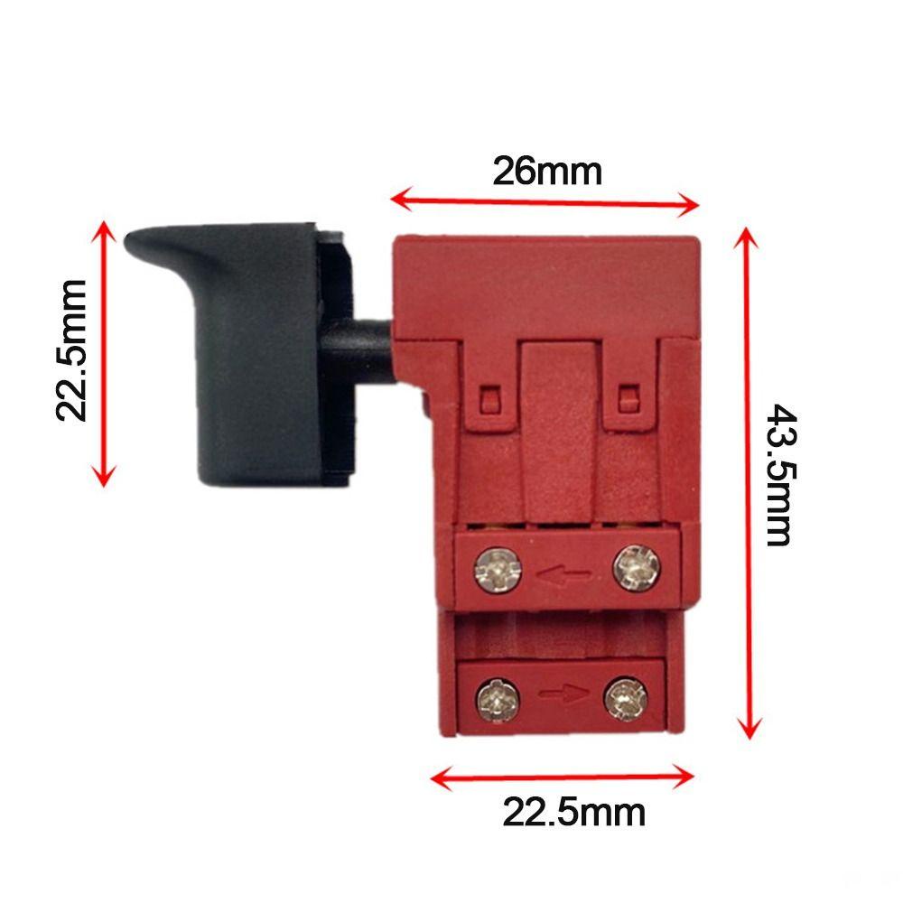 Top Off-on Switch Miniatur Lock Controller Saklar Atas Profesional Power Tool Aksesoris Tombol Trigger
