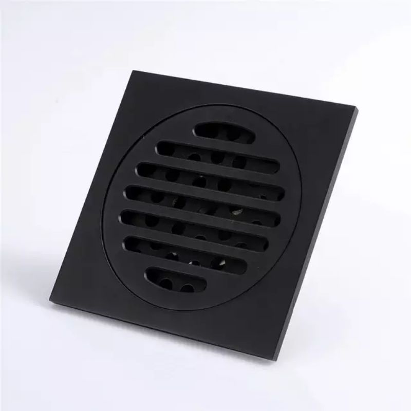 floor drain / saringan got stainless hitam black