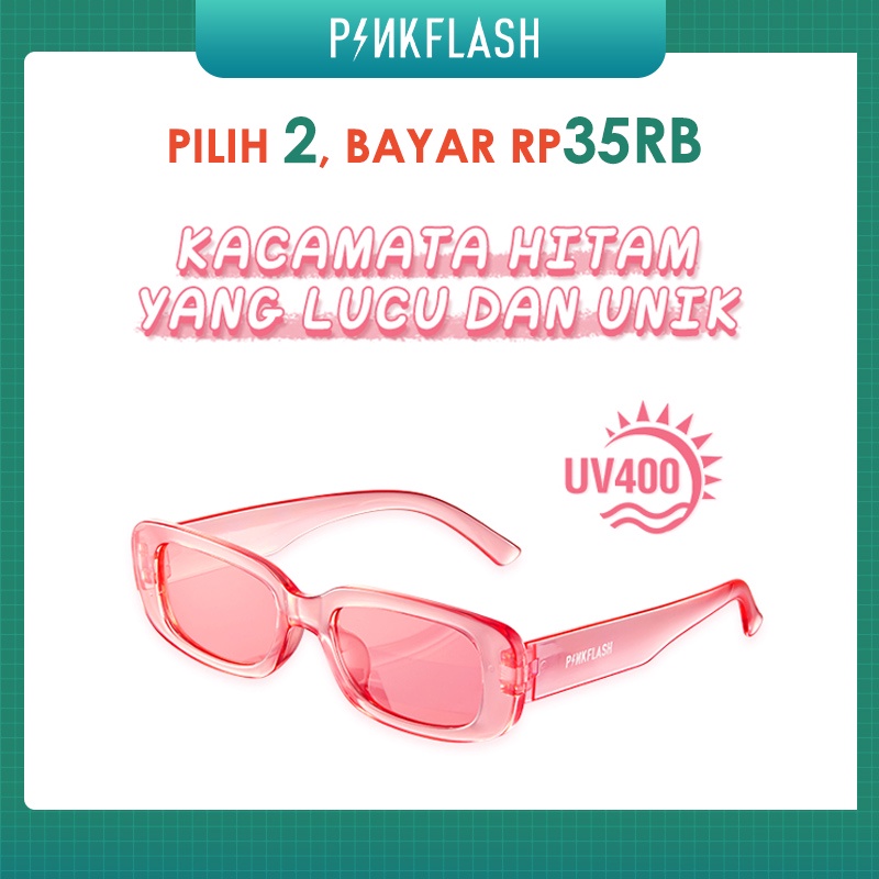 PINKFLASH #More&amp;More Sunglasses UV Protection Fashion Trendy Eyewear Glasses High Quality Fashion Accessories PF-T09