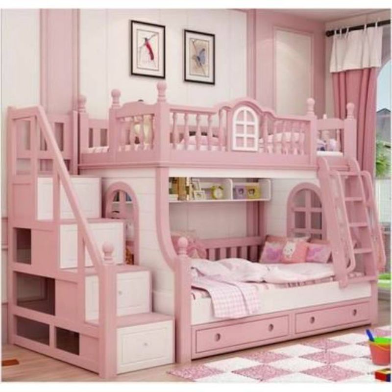 tempat tidur anak perempuan tempat tidur pink tempat tidur duko tempat tidur minimalis tempat tidur 