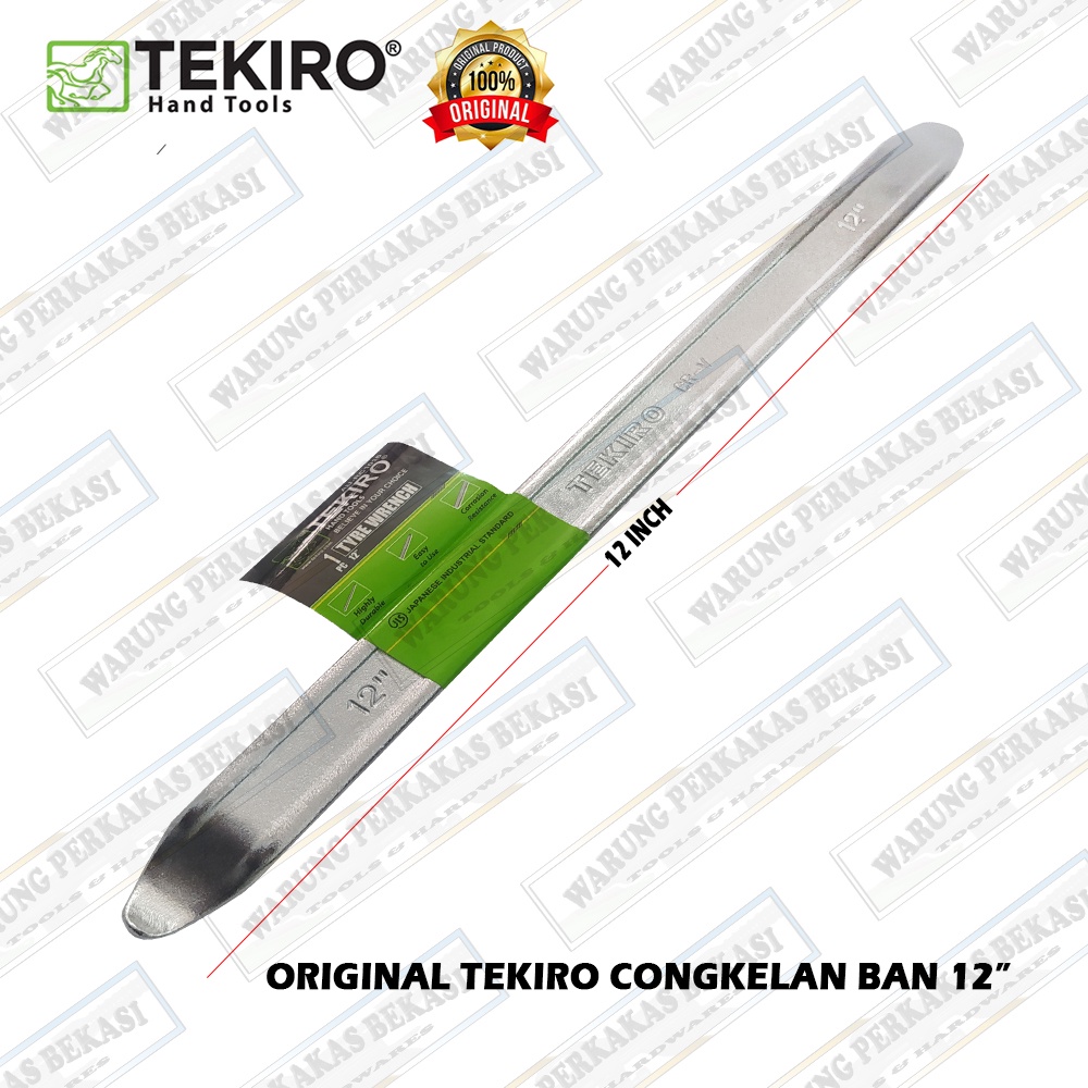 Tekiro 1Pcs 10" - 12" Alat Congkelan Pembuka Pelepas Cukit Ban Roda Motor 10 - 12 Inch