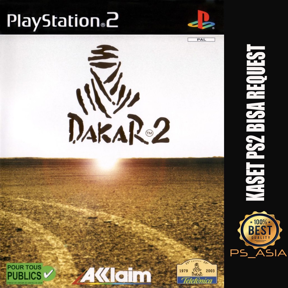 Kaset PS 2 Dakar 2