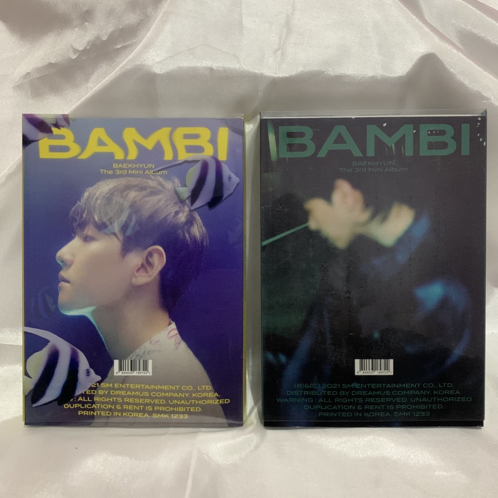 Jual EXO Baekhyun Bambi Album (no Poster) | Shopee Indonesia