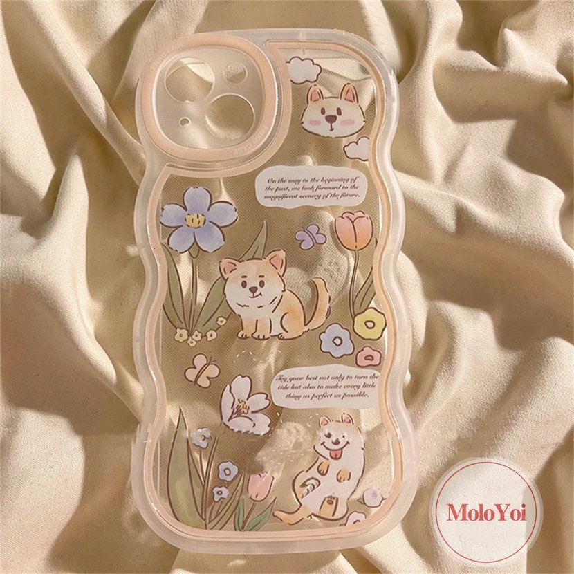 Soft Case Tpu Motif Kartun Kucing Anjing Untuk iPhone 11 13 12 14 Pro Max 7 8 Plus 6 6s 11Pro Max XR 14 Plus X XS Max SE 2020