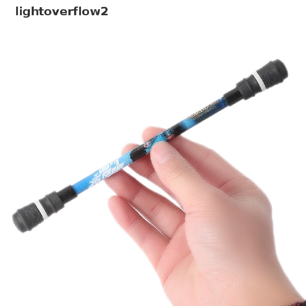 (lightoverflow2) 1pc Pen Gel Gaming Kreatif Dapat Berputar Untuk Pelajar (ID)