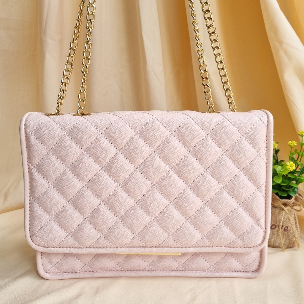 TAS CK WANITA QUILTED SHOULDER BAG BIG SIZE