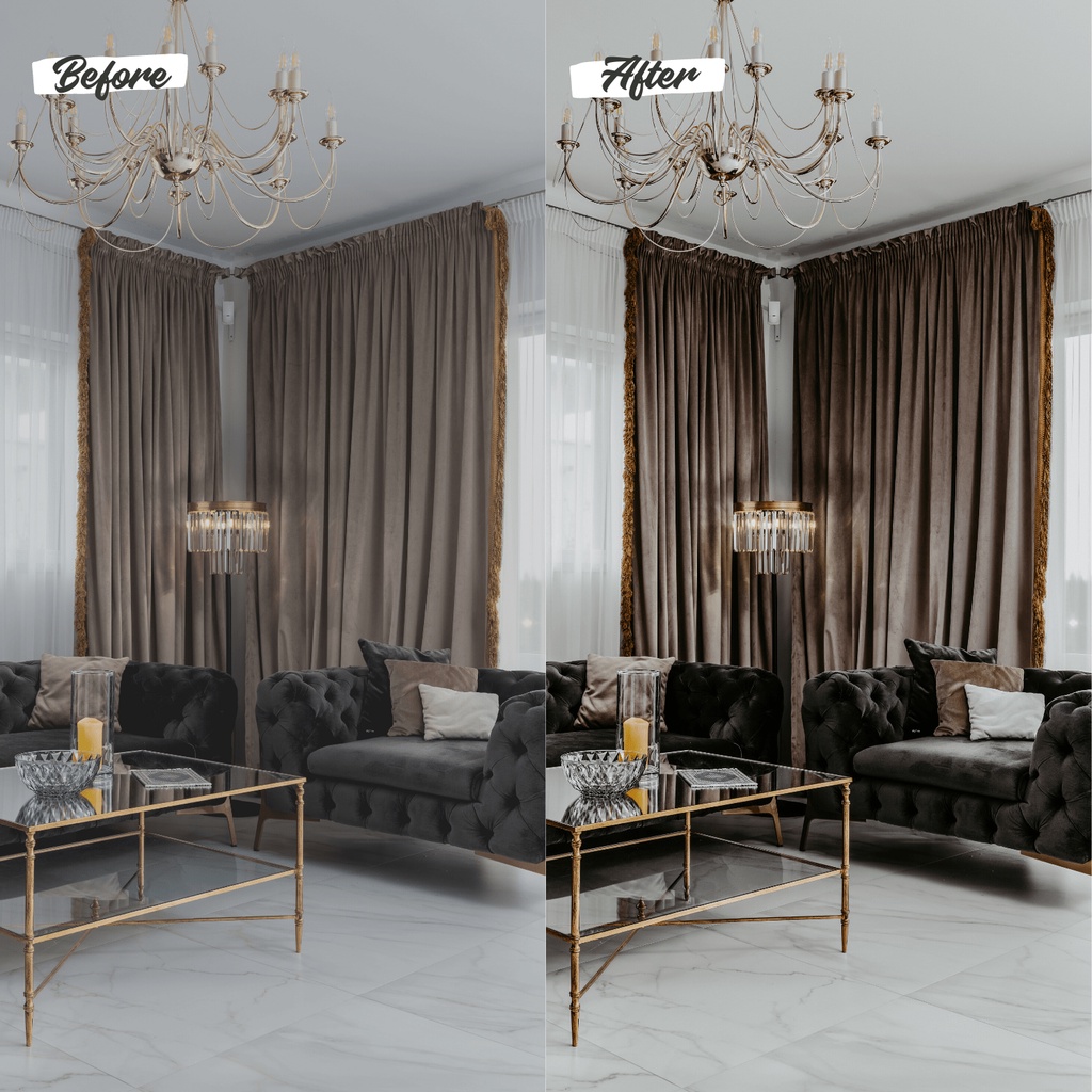 6  Lightroom Preset Interior IOS/Dekstop