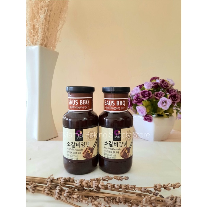 

CHUNG JUNG ONE Saus Ribs Panggang Iga BBQ Beef Galbi Marinade Sauce