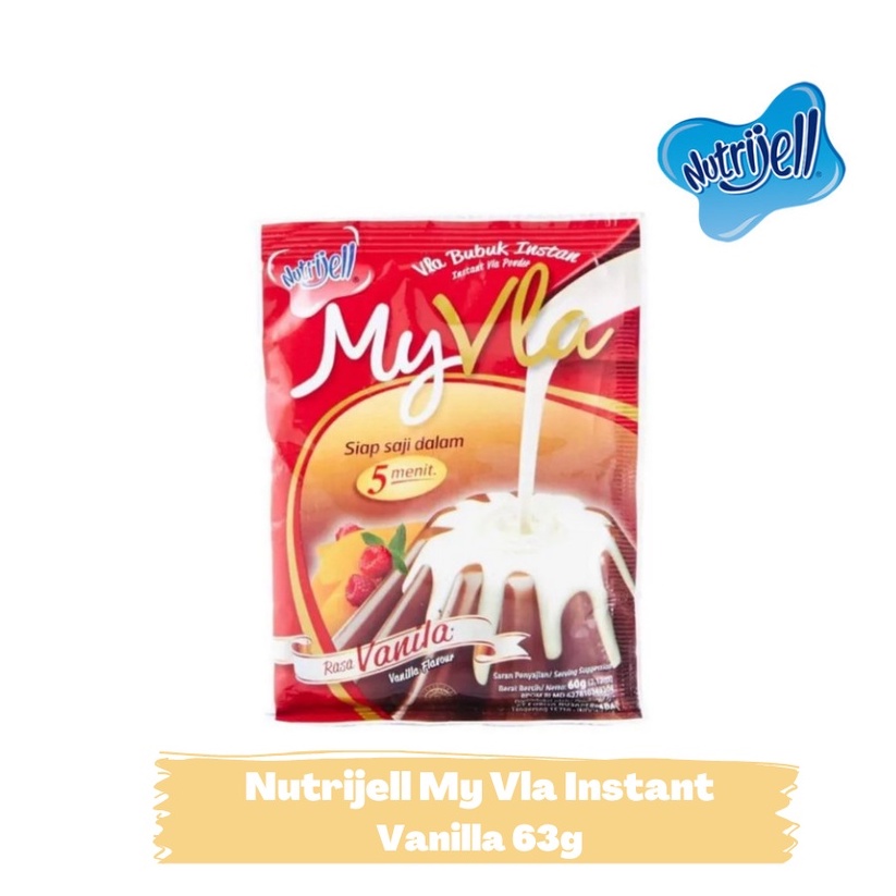 

NUTRIJELL MY VLA INSTANT VANILLA 63g