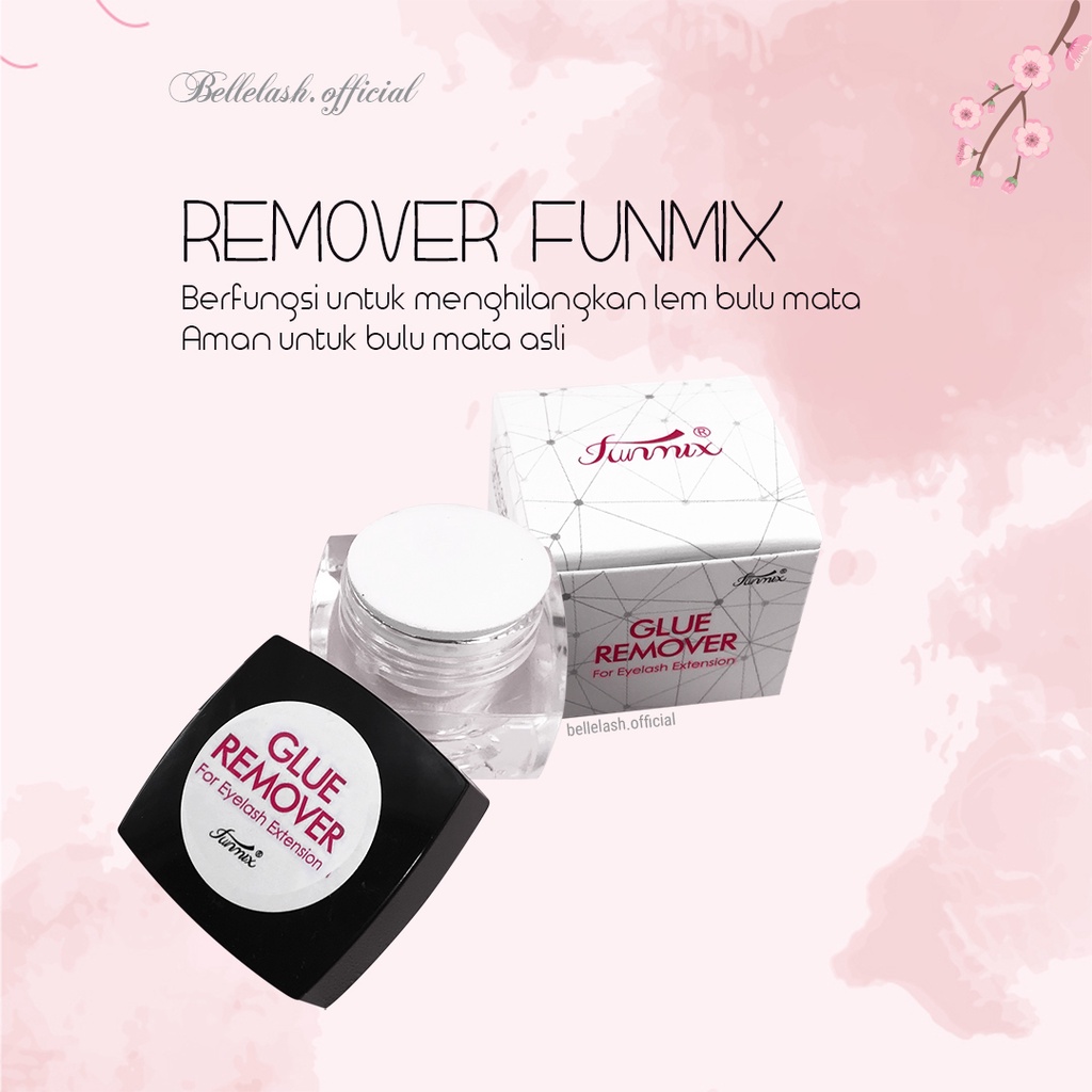 Funmix Glue Remover Pembersih Lem bulumata Tanam Eyelash Extension