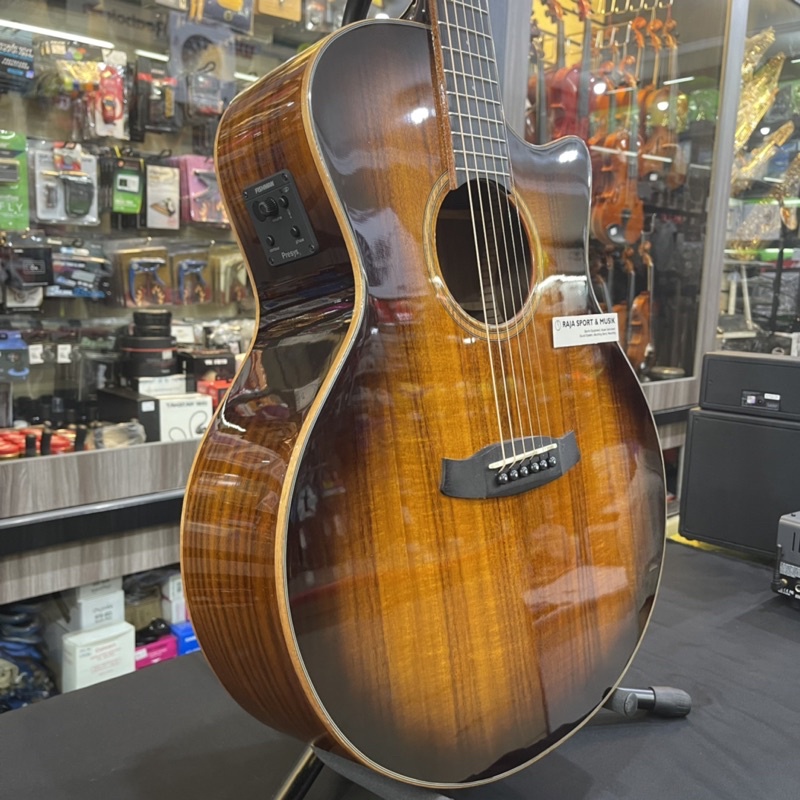 GITAR TANGLEWOOD TW4 E VC KOA - AKUSTIK ELEKTRIK - ORIGINAL GUITAR TW4E VC KOA