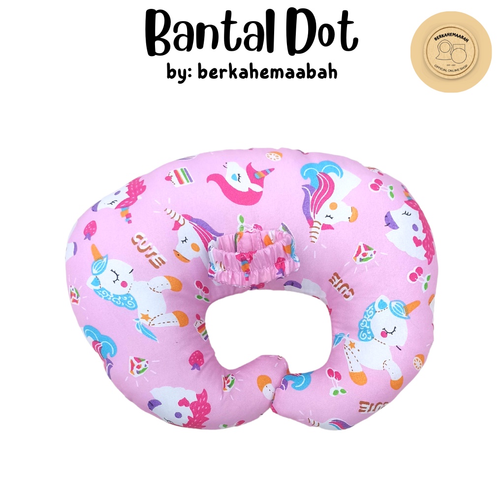 Bantal Dot Bayi Variasi Unicorn | Bantal Dot | Bantal Susu Anti Pegal | Bantal Dot Susu Bayi | Baby Bottle Holder