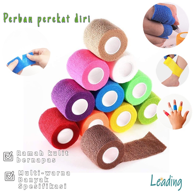 Jual Finger Tape Wrist Tape Perban Elastis Jari 5cm x 4.5cm Meter