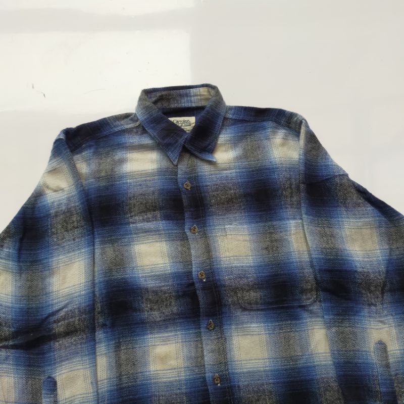flannel veterano blue