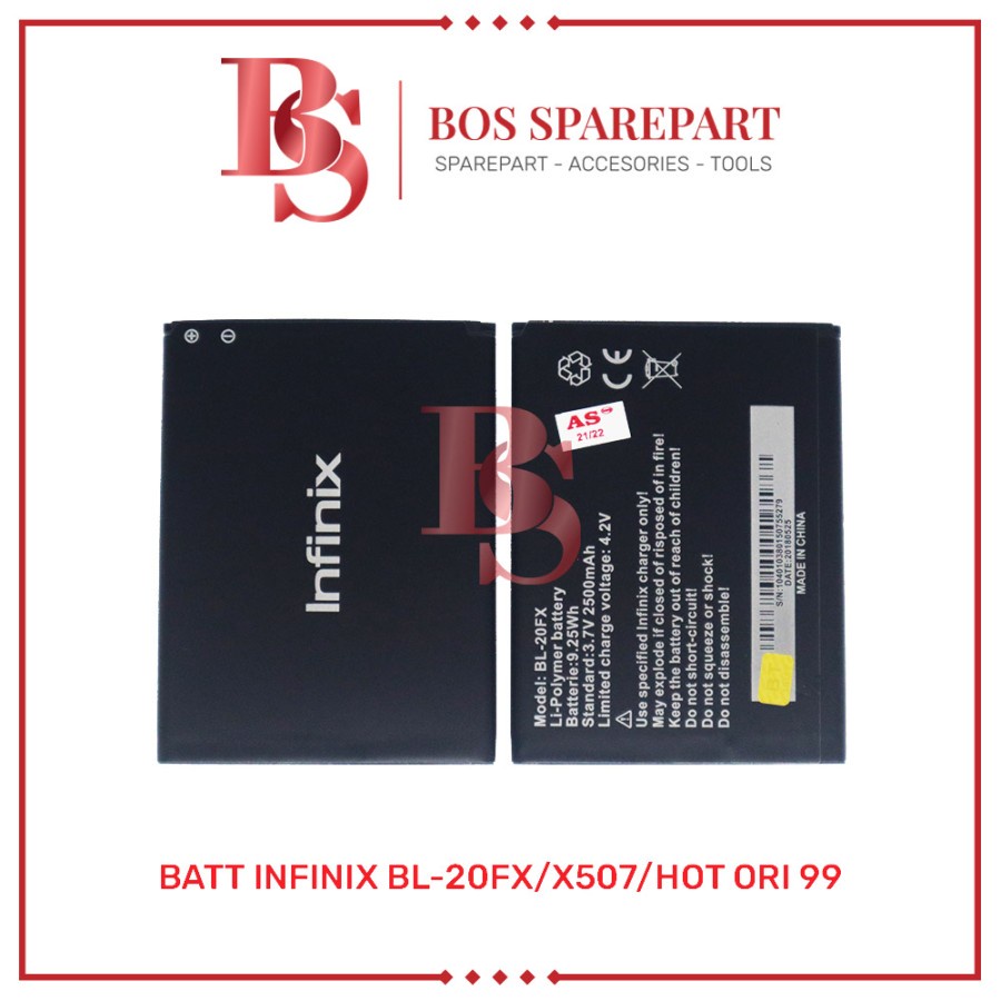 BATTERY INFINIX BL-20FX X507 HOT ORI 99