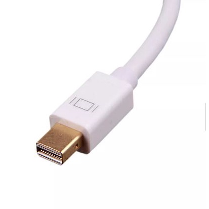 Cable thunderbolt mini displayport to display port nyk 1.8 meter gold 4k 2k UHD for pc cpu mac - Kabel mini dp to dp 1.8m