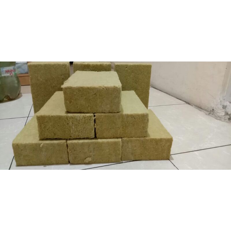 Rock WooL Hidroponik untuk Semai Benih Tanaman