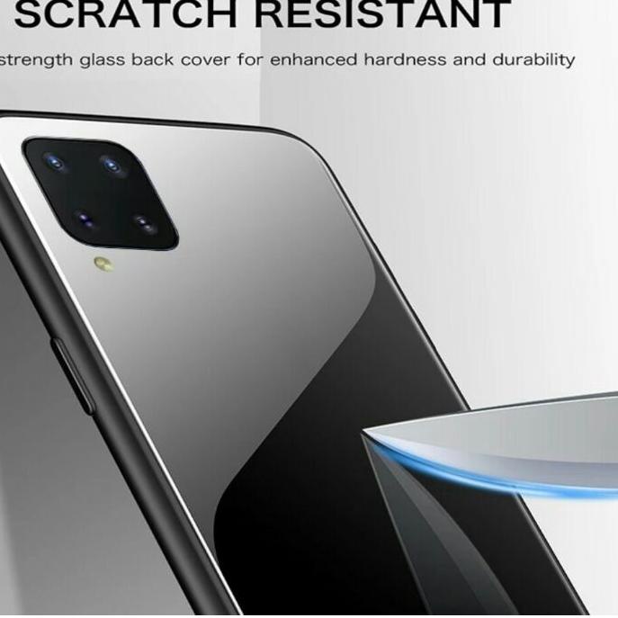 EXCLUSIVESAMSUNG M12 A12 Case Tempered Glass Casing Pelindung Camera Samsung A12 M12|RA4