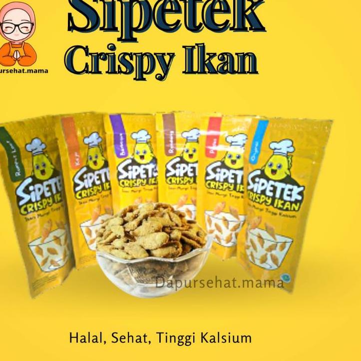 

CODE0w0Vk--Lauk Pauk dan Cemilan Sehat praktis Crispy ikan sipetek/sipetek crispy ikan